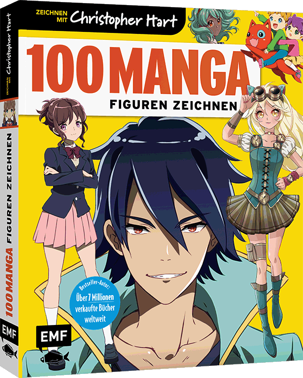 100 MANGA FIGUREN ZEICHNEN - J-Store Online