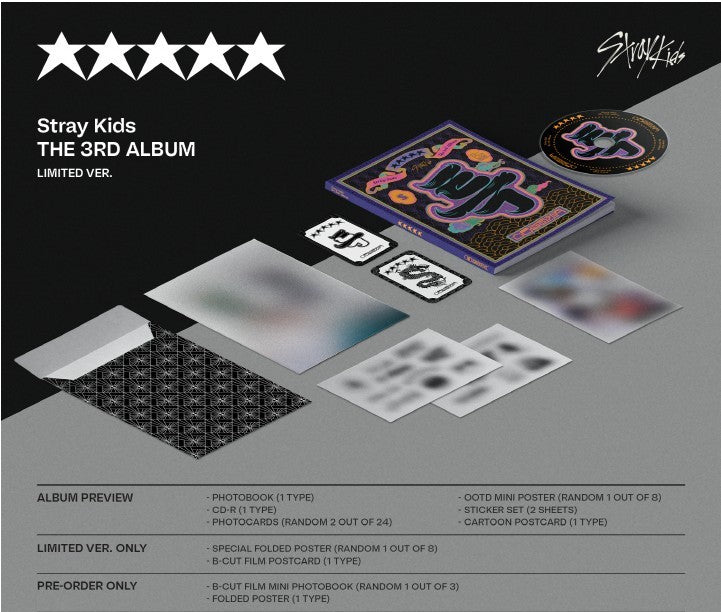 Stray Kids – 樂-Star (Limited STAR Ver.) – Bak Bak K-Pop Store