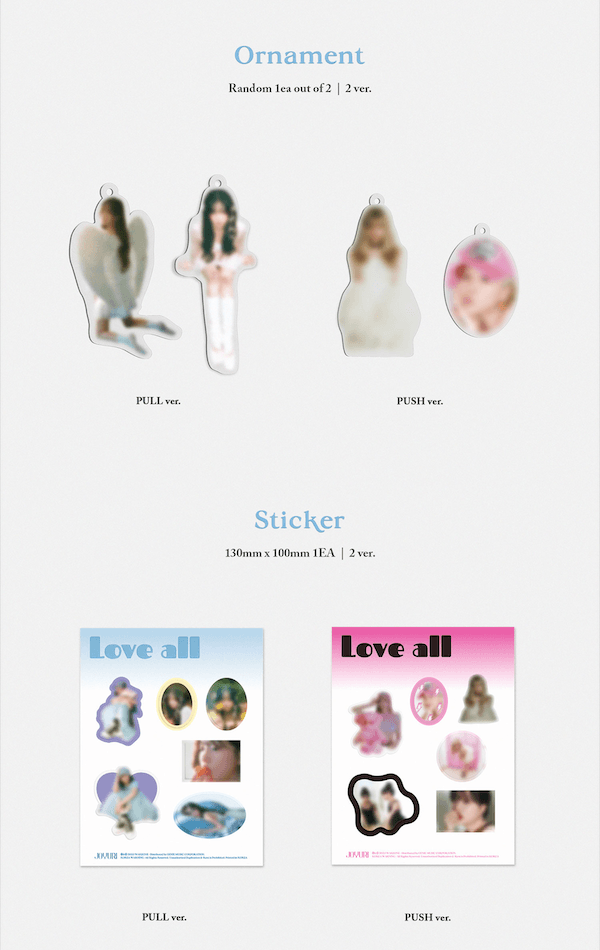 JO YU RI - LOVE ALL (2ND MINI ALBUM) - J-Store Online