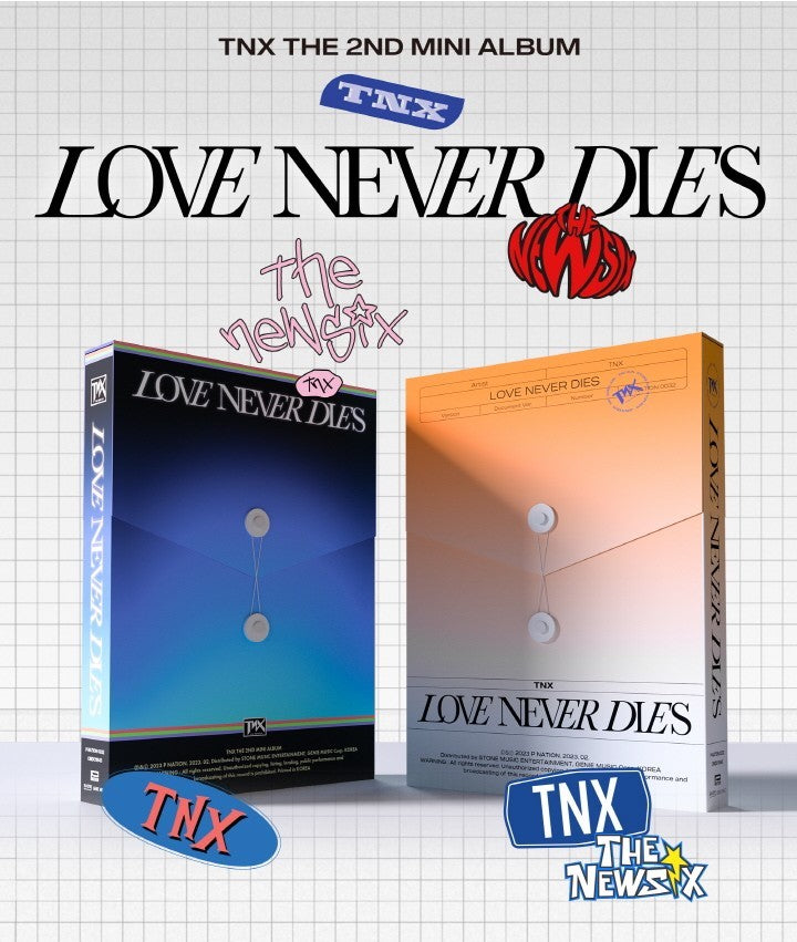 TNX - LOVE NEVER DIES (2ND MINI ALBUM)