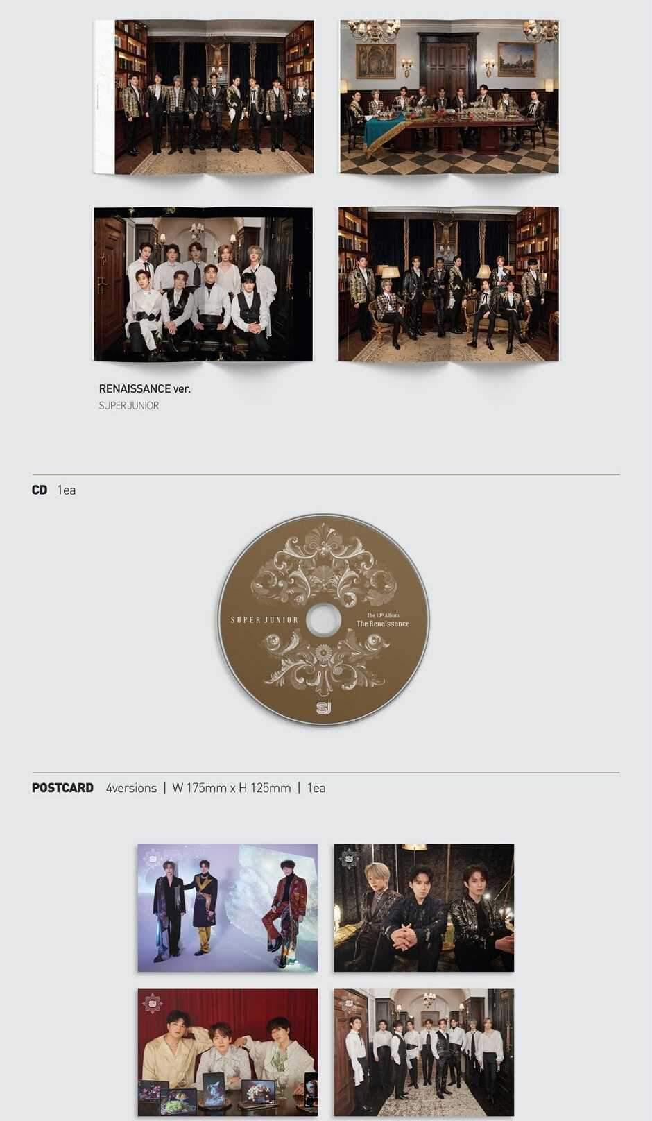 SUPER JUNIOR - 10th Album - The Renaissance